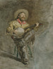 Cowboy-sang maleri - Thomas Eakins — visning af kunstværket