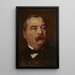 Grover Cleveland - Thomas Eakins — indrammet kunstværk på væggen