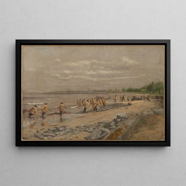 Seine-hjælperen - Thomas Eakins — indrammet kunstværk på væggen