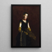 Letitia Wilson Jordan - Thomas Eakins — indrammet kunstværk på væggen