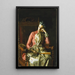 Mademoiselle Amelia Van Buren - Thomas Eakins — indrammet kunstværk på væggen
