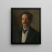 Portrait af Samuel Myers - Thomas Eakins — indrammet kunstværk på væggen