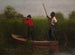 Tir de rail sur le Delaware - Thomas Eakins — visning af kunstværket