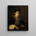 Madame Gomez d'Arza - Thomas Eakins — indrammet kunstværk på væggen