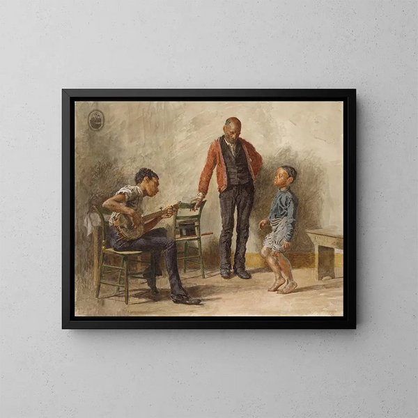 La leçon de danse - Thomas Eakins — indrammet kunstværk på væggen