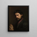 veteranen George Reynolds - Thomas Eakins — indrammet kunstværk på væggen