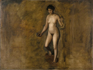 William Rush-modellen - Thomas Eakins — visning af kunstværket