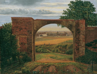 Thomas Ender - Das Friedhofstor Friedhof bei Wien.webp