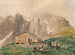 Forteresse de Saint-Pétersbourg nær Silz i Tyrol - Thomas Ender — visning af kunstværket