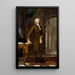 Portrait af John Allen de Bridgewater - Thomas Frye — indrammet kunstværk på væggen