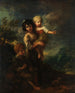 De børn i hytten De brændesamler - Thomas Gainsborough — visning af kunstværket