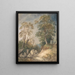 landevej med romaer på hvile - Thomas Gainsborough — indrammet kunstværk på væggen