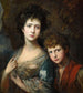 Elizabeth og Thomas Linley - Thomas Gainsborough — visning af kunstværket