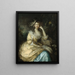 Frances Susanna Lady de Dunstanville - Thomas Gainsborough — indrammet kunstværk på væggen