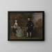 Lady Lloyd og hendes søn Richard Savage Lloyd fra Hintlesham Hall, Suffolk - Thomas Gainsborough — indrammet kunstværk på væggen