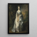 Maria Lady Eardley 1743 1794 - Thomas Gainsborough — indrammet kunstværk på væggen