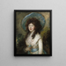Mlle Catherine Tatton - Thomas Gainsborough — indrammet kunstværk på væggen