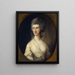 Mme John Taylor - Thomas Gainsborough — indrammet kunstværk på væggen