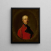 Portrait af den ærede oberst Charles Hamilton - Thomas Gainsborough — indrammet kunstværk på væggen