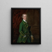 Portrait af John Campbell, vicomte Glenorchy - Thomas Gainsborough — indrammet kunstværk på væggen