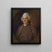 Portrait af Sir John Pringle, 1. baronnet - Thomas Gainsborough — indrammet kunstværk på væggen