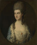 Portræt af en ung kvinde kaldet Miss Sparrow - Thomas Gainsborough — visning af kunstværket