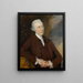 Sir George Scott Chad baronnet de Thursford - Thomas Gainsborough — indrammet kunstværk på væggen