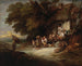 La porte du cottage - Thomas Gainsborough — visning af kunstværket