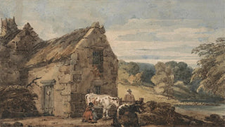 Thomas Girtin - Cottage near Newcastle Northumberland.webp