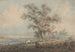 London fra Highgate Hill - Thomas Girtin — visning af kunstværket