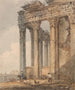 Temple d'Antoine et Faustine - Thomas Girtin — visning af kunstværket