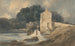 Le Moulin de l'Abbaye à Knaresborough - Thomas Girtin — visning af kunstværket