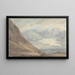 Vue depuis Skiddaw sur Derwent Water - Thomas Hearne — indrammet kunstværk på væggen