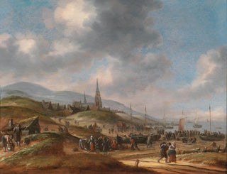 Thomas Heeremans - Ansicht des Strandes bei Scheveling.webp