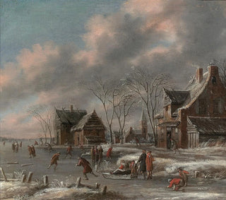 Thomas Heeremans - Patineurs en hiver.webp