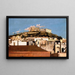 Vue de la Certosa di San Martino med Castel Sant'Elmo, Napoli - Thomas Jones | Reproduction — indrammet kunstværk på væggen