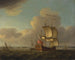 Navigation i Thames Estuary - Thomas Mellish — visning af kunstværket
