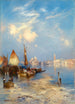 Vue de Venise - Thomas Moran — visning af kunstværket