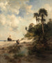 Île de Fort George i Florida - Thomas Moran — visning af kunstværket
