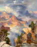 Grand Canyon og Colorado-floden - Thomas Moran — visning af kunstværket