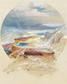 Terrasse Minerva Yellowstone - Thomas Moran — visning af kunstværket
