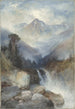 Montagne de la Sainte-Croix - Thomas Moran — visning af kunstværket