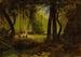 Dominique de Gourgues' modtagelse af indianerne - Thomas Moran — visning af kunstværket