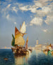Le Grand Canal de Venise - Thomas Moran — visning af kunstværket