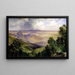 Vallée de Cuernavaca - Thomas Moran — indrammet kunstværk på væggen