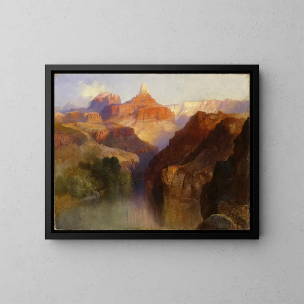 Pic Zoroastre, Grand Canyon, Arizona - Thomas Moran — indrammet kunstværk på væggen