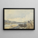 Vue sur la Seine au niveau du Pont des Arts - Thomas Shotter Boys — indrammet kunstværk på væggen