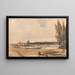 Sur la Seine - Thomas Shotter Boys — indrammet kunstværk på væggen