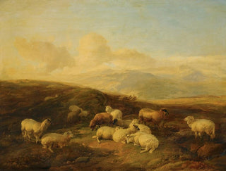 Thomas Sidney Cooper - Sheep In A Moorland Landscape.webp