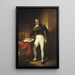 Capitaine Charles Stewart - Thomas Sully — indrammet kunstværk på væggen